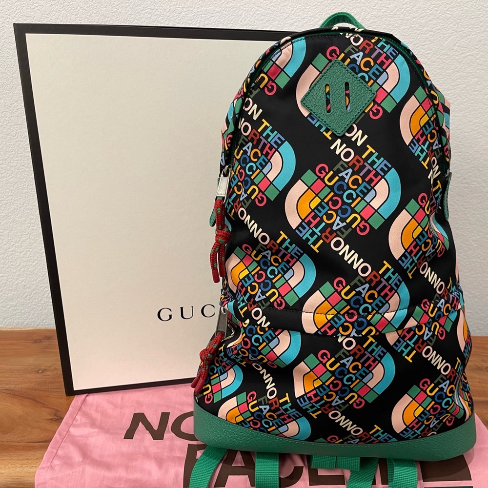 09. GUCCI Gucci x The North Face Zip Backpack - Picture 1 of 5